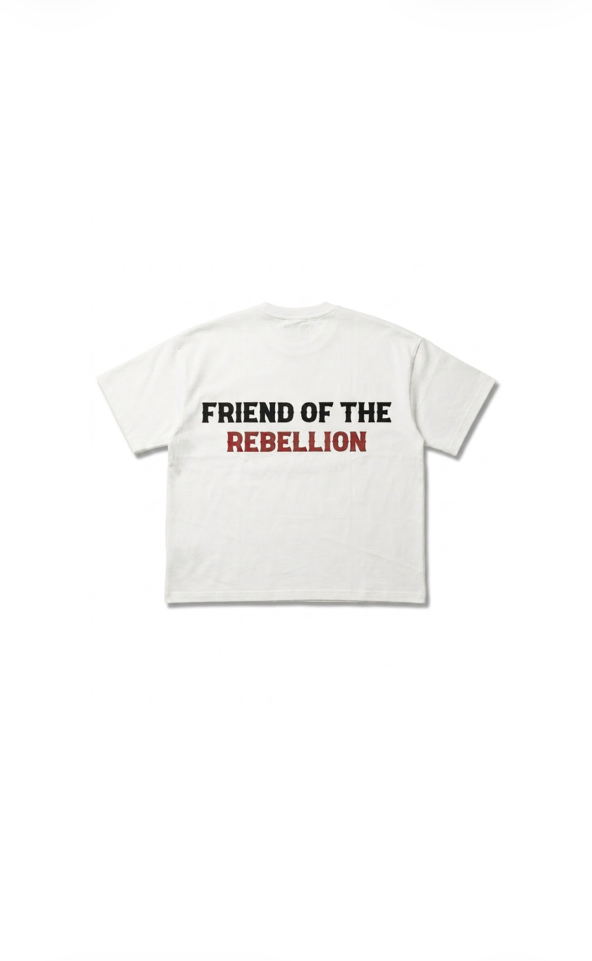 ACID-FIR STAPLE RED PATCH T-SHIRT